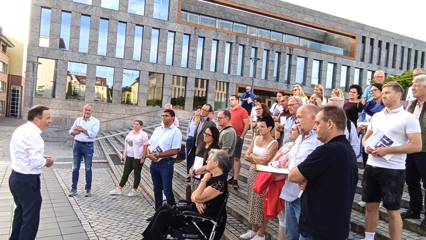Sommerbegehung Hochschule