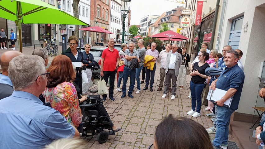 Sommerbegehung Innenstadt