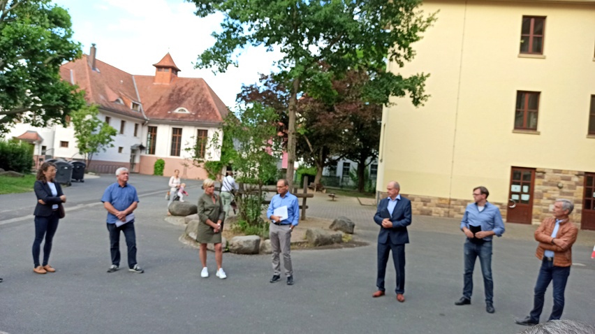 Begehung Sanierung Domschule