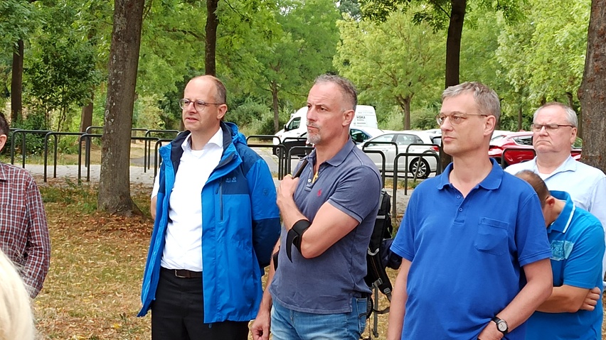 Sommerbegehung Stadion