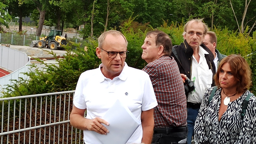 Sommerbegehung Stadion